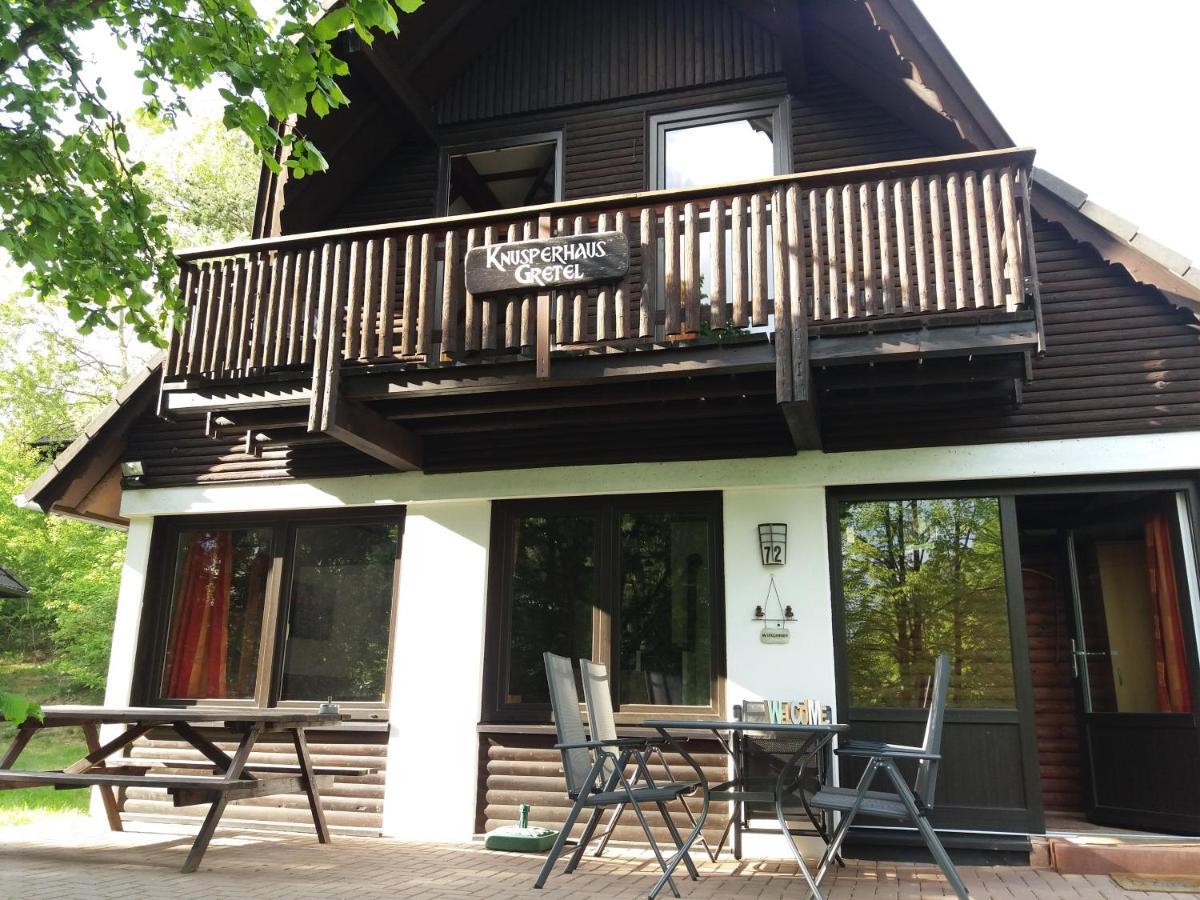 Knusperhaus Gretel Villa Frankenau Dış mekan fotoğraf