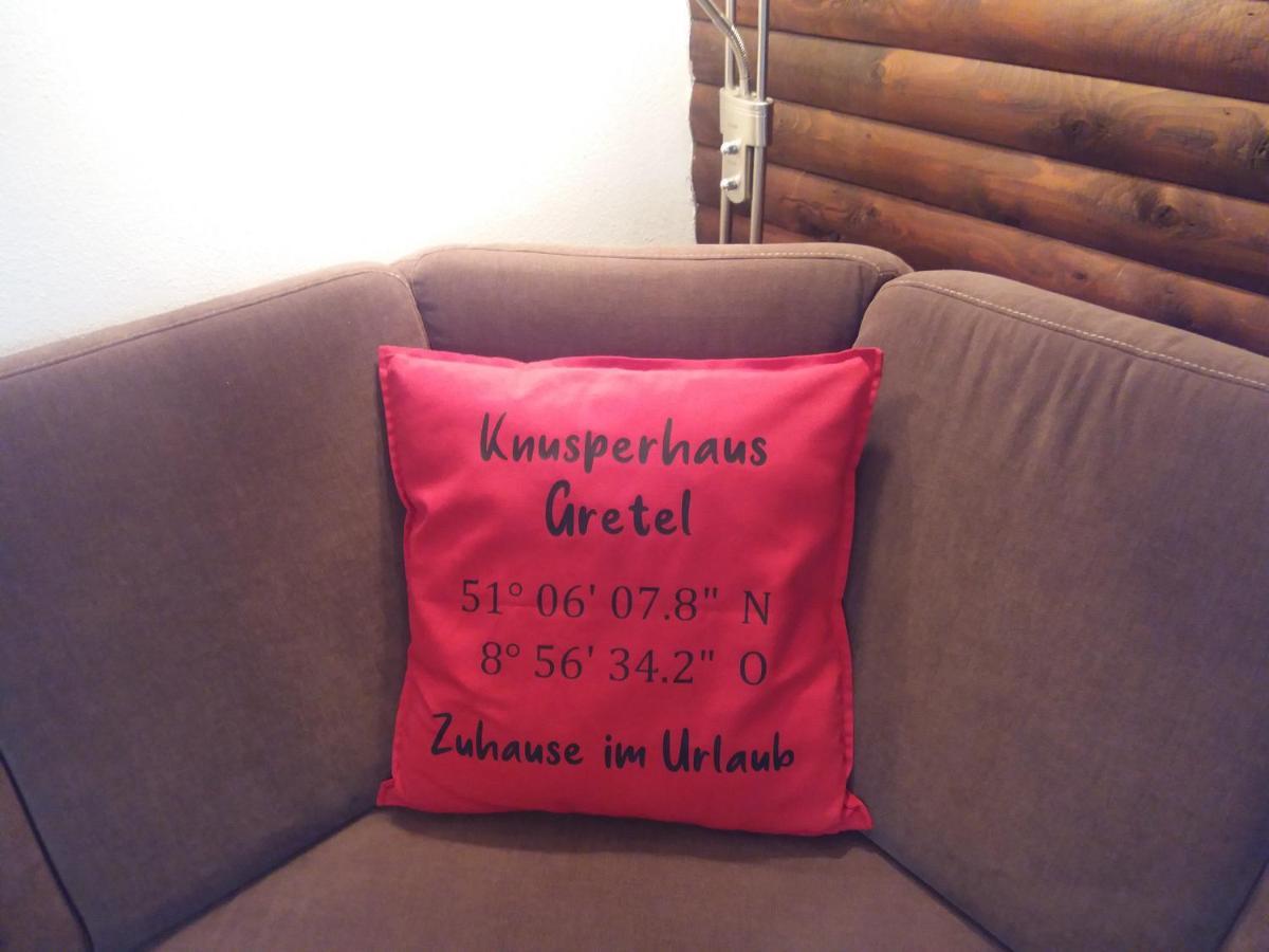 Knusperhaus Gretel Villa Frankenau Dış mekan fotoğraf